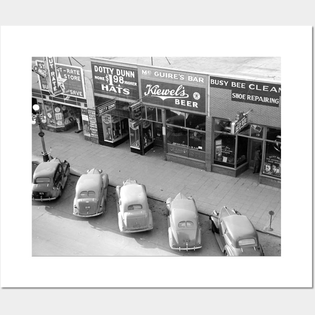 McGuire's Bar, 1940. Vintage Photo Wall Art by historyphoto